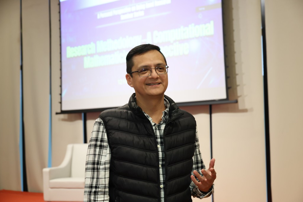 博士生BLANCO LIVERA Everardo認為講座對其博士生涯和未來發展有幫助。 嶺大提供