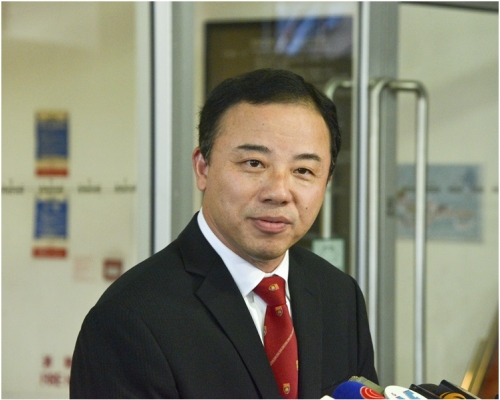 張翔強調港大會為師生提供適切支援。資料圖片