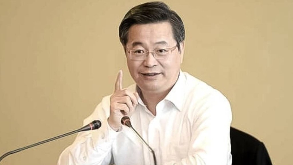 陳一新在深圳調研。