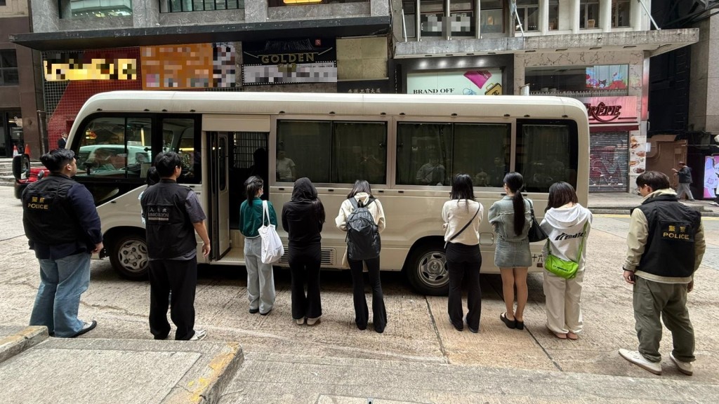 警夥入境處勞工處 打擊港島黑工拘16人