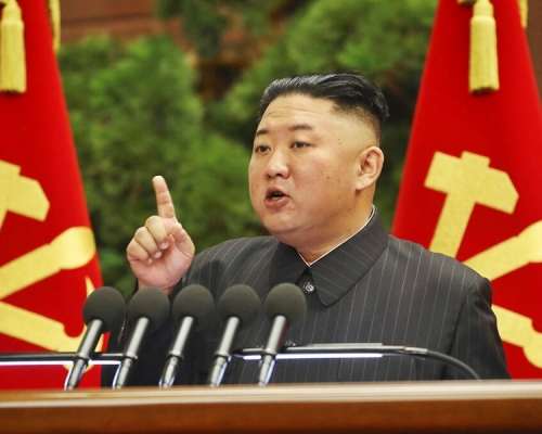 金正恩批評部分責任幹部,在落實國家緊急防疫工作決定時「消極不作為」。AP圖片