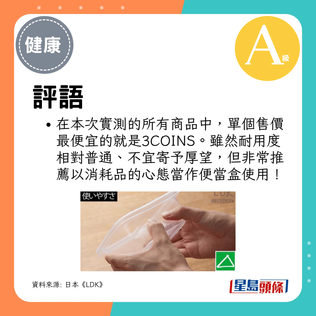 在本次实测的所有商品中，单个售价最便宜的就是3COINS。