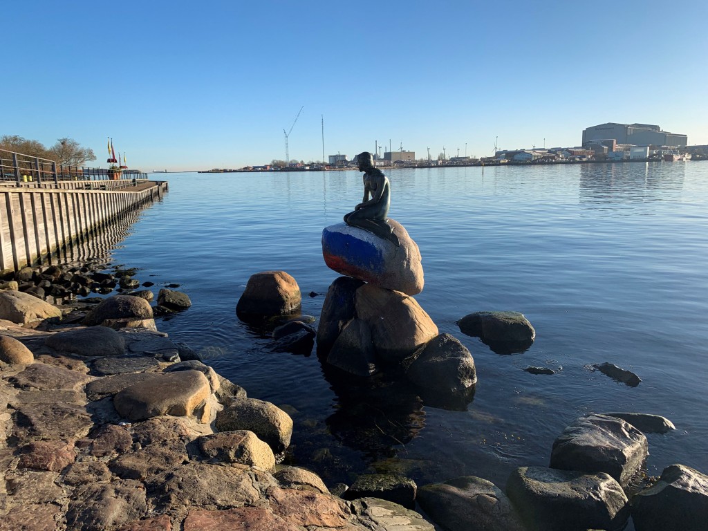 美人魚像一直都是丹麥首都哥本哈根著名打卡點。路透社