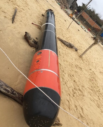 此鱼雷长约6.8米，直径54厘米。网图