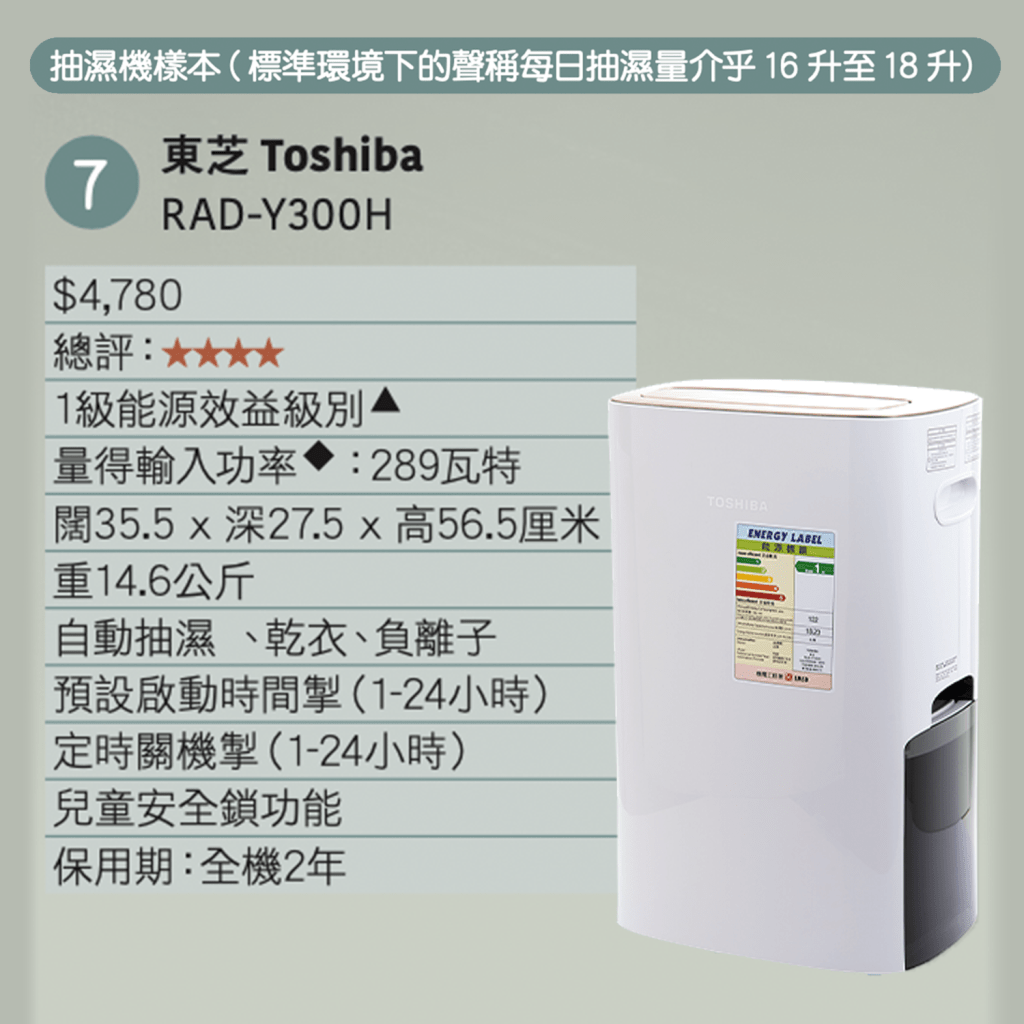 东芝 Toshiba RAD-Y300H