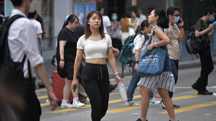 本港今年5月雨量較正常少37%且較温暖。