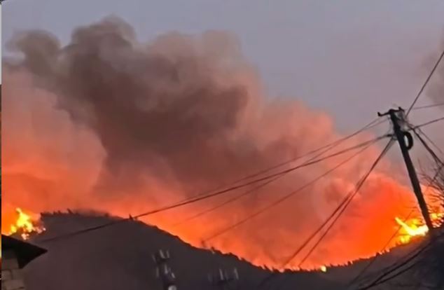 贵州2月10日至21日已发生221宗山火，起火地点超过半个省。