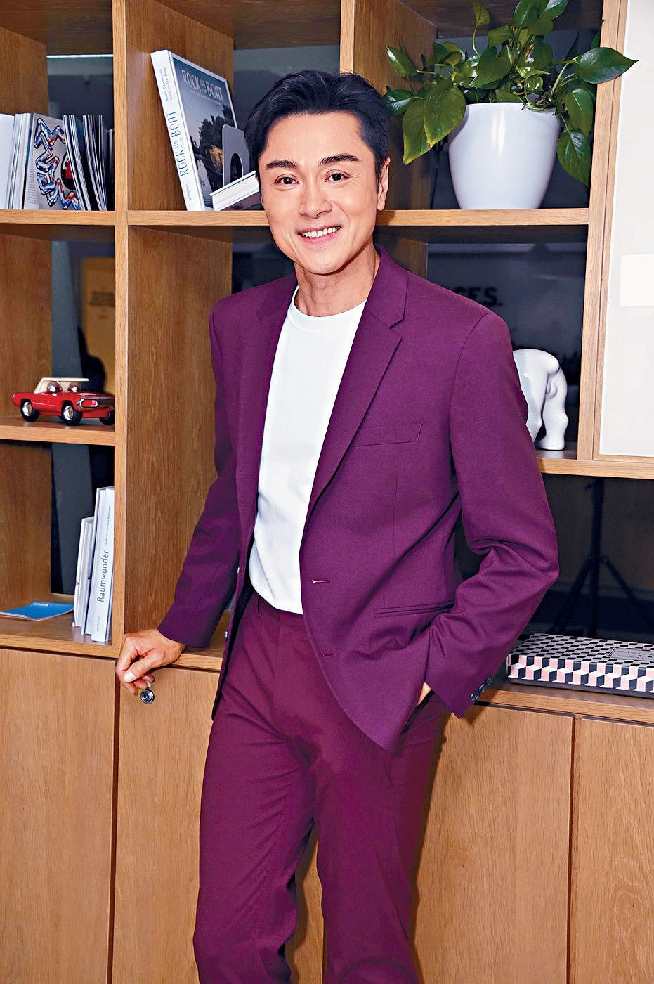 黃浩然身兼兩職更懂得運用時間。