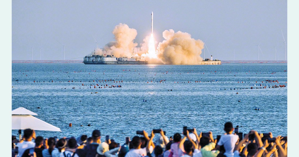中国已进行过多次海上火箭发射。
