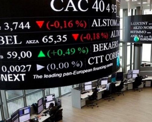 泛欧交易所旗下现货及衍生品市场停市。网上图片