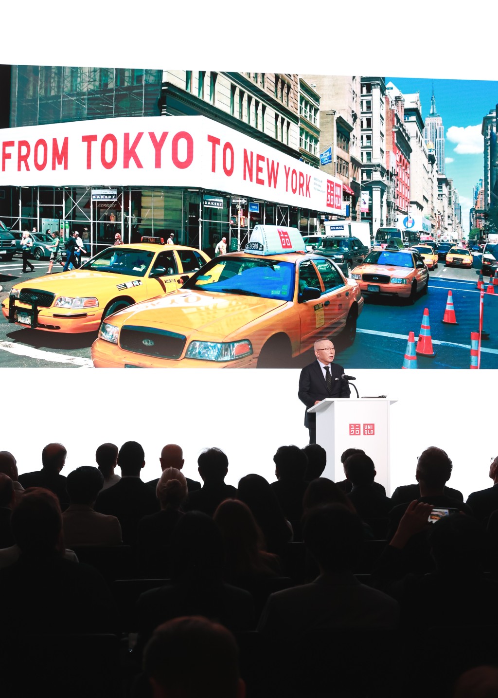 柳井正指出，UNIQLO現時在北美市場經營108間門店，當中美國有76間。