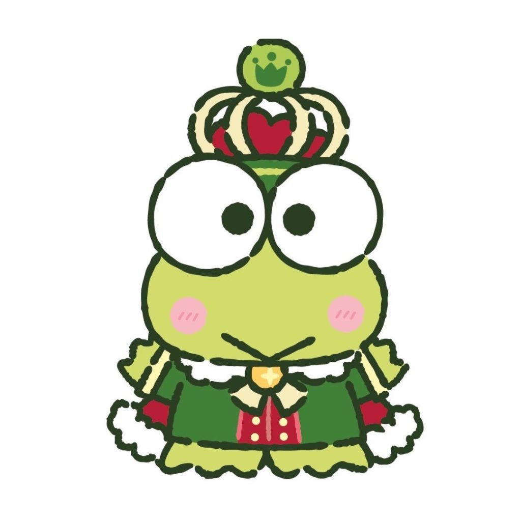 KEROPPI会藏身于商场的不同角落，商场的2楼至5楼会出现不同造型的KEROPPI可爱贴纸，扫瞄旁边的二维码，即可获得限定电子圣诞贺卡一张（官方图片）