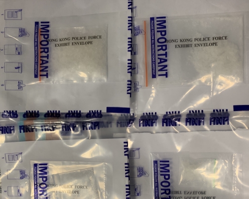 行動中檢獲的部分證物。