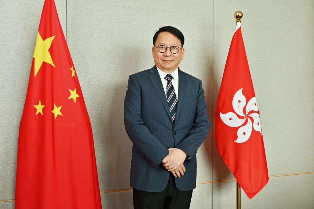 代表團成員包括政務司司長陳國基。資料圖片