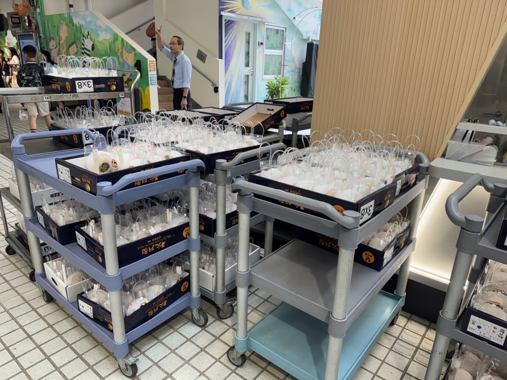 学校订购了1000个梨。(图片来源:Oh!爸妈) 学校订购了1000个梨。(图片来源:Oh!爸妈)