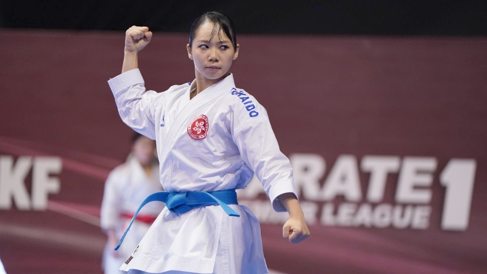 劉慕裳在周日迎接本季壓軸一戰,力爭銅牌。 World Karate Federation 圖片