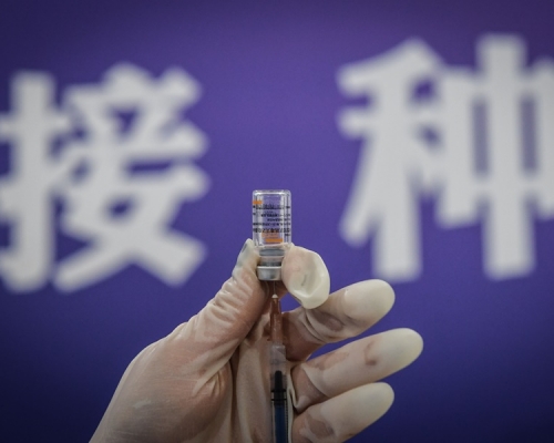 據悉下一步將再提高疫苗接種人群覆蓋面。新華社