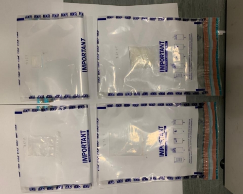 行動中檢獲的部分證物。