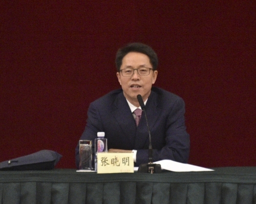 張曉明。資料圖片