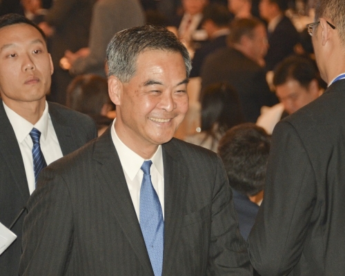 全國政協副主席梁振英。資料圖片