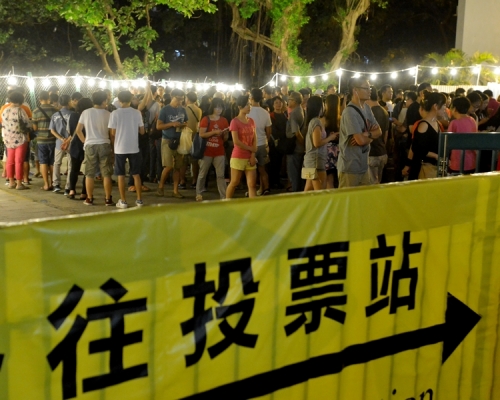 選舉事務處發表選民登記冊，新界西110.2萬選民全港最多。資料圖片
