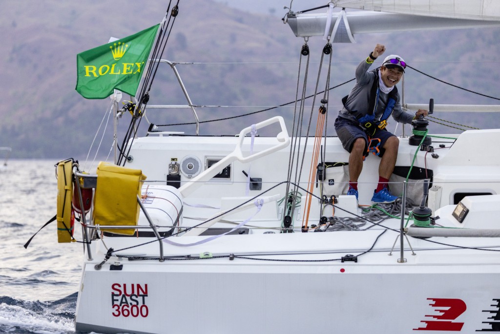 莫俊杰成为赛事创办64年来首位完成赛程的单人航海家。游艇会图片