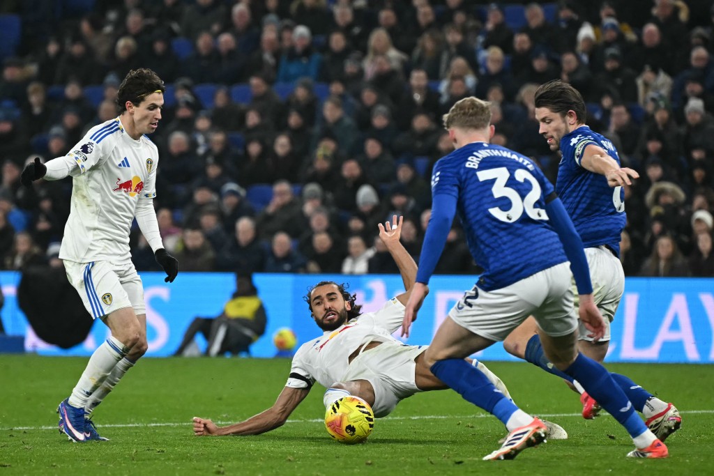 曾效力愛華頓9年的卡維特利雲，首次倒戈對舊會。法新社