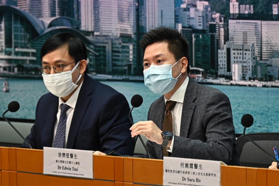 歐家榮（左），徐樂堅（右）。