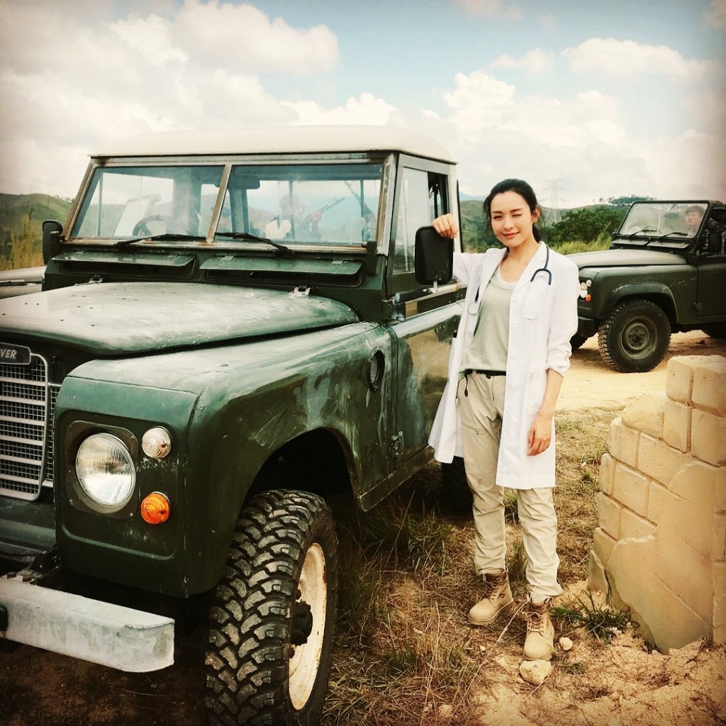 網民笑謂李佳芯在營地遇見宋仲基Oppa。(ig圖片)
