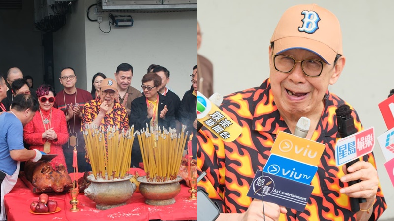 胡楓超精神為演唱會拜神  鬼馬食燒豬風趣幽默：畀你嚇到跳舞  肥媽樂易玲興奮叫口號助興