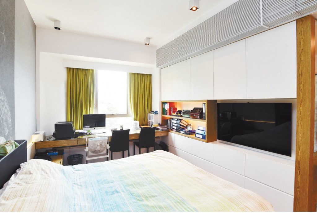 主人套房面積偌大，易於擺放寢具。