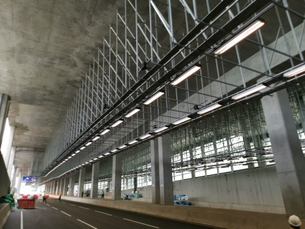 中環及灣仔繞道和東區走廊連接路（繞道）將於本月20日分兩階段通車。 陳恒鑌提供