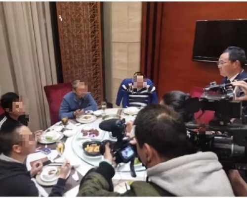 深圳首日有人違規吸煙被罰。網上圖片