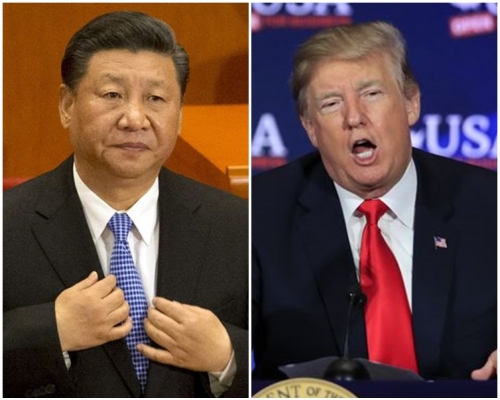 國家主席習近平應約與美國總統特朗普通電話。AP