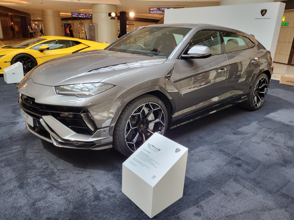 林寶堅尼Lamborghini同場展出高性能Urus Performante高性能四驅SUV