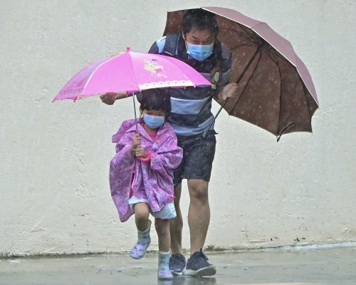 雷暴警告生效。資料圖片