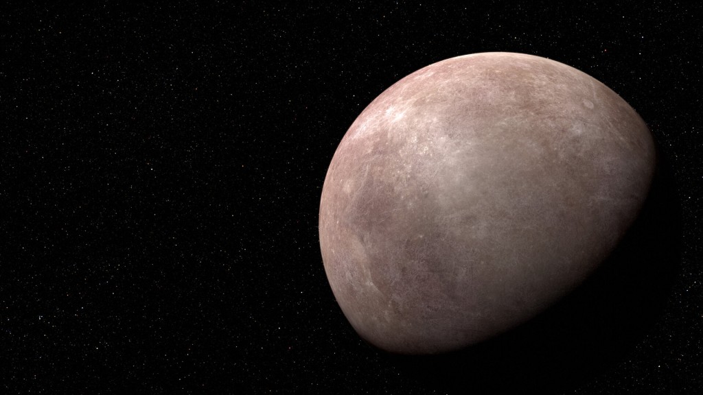 NASA韋伯望遠鏡首次發現的系外行星LHS 475 b （想像圖）。 網上圖片