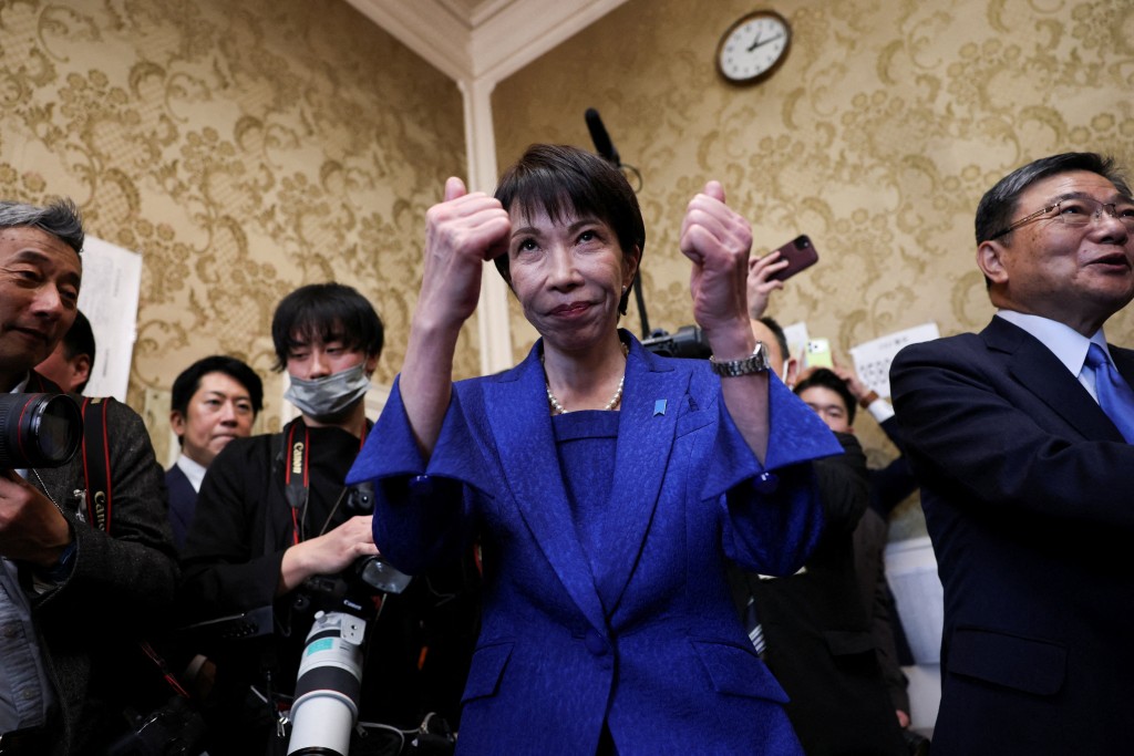 高市早苗強調日中持續對話。路透社