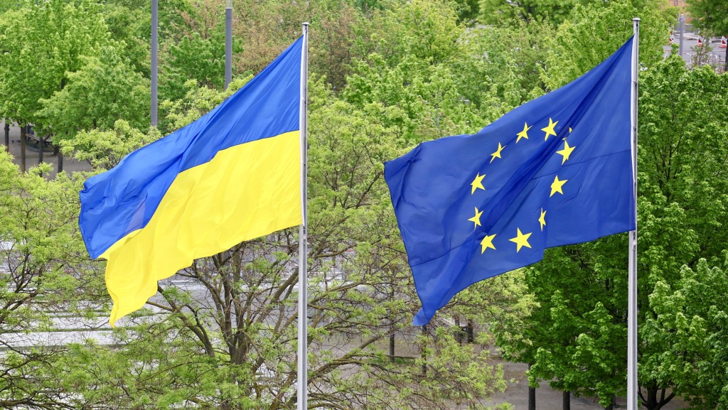 歐盟計劃建議啓動烏克蘭入盟談判。 路透社