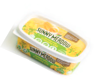 SunnyMeadow Spread With CanolaOil最高(640微克/公斤)。