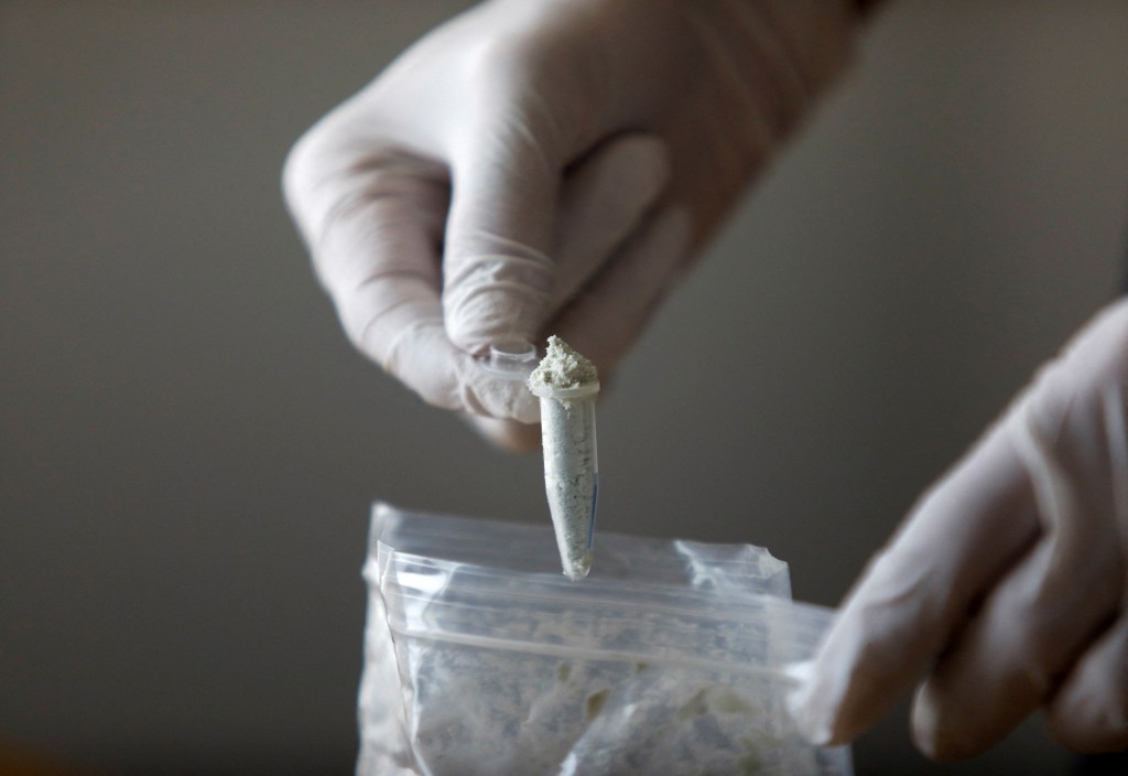 製作芬太尼的化學原料。路透社