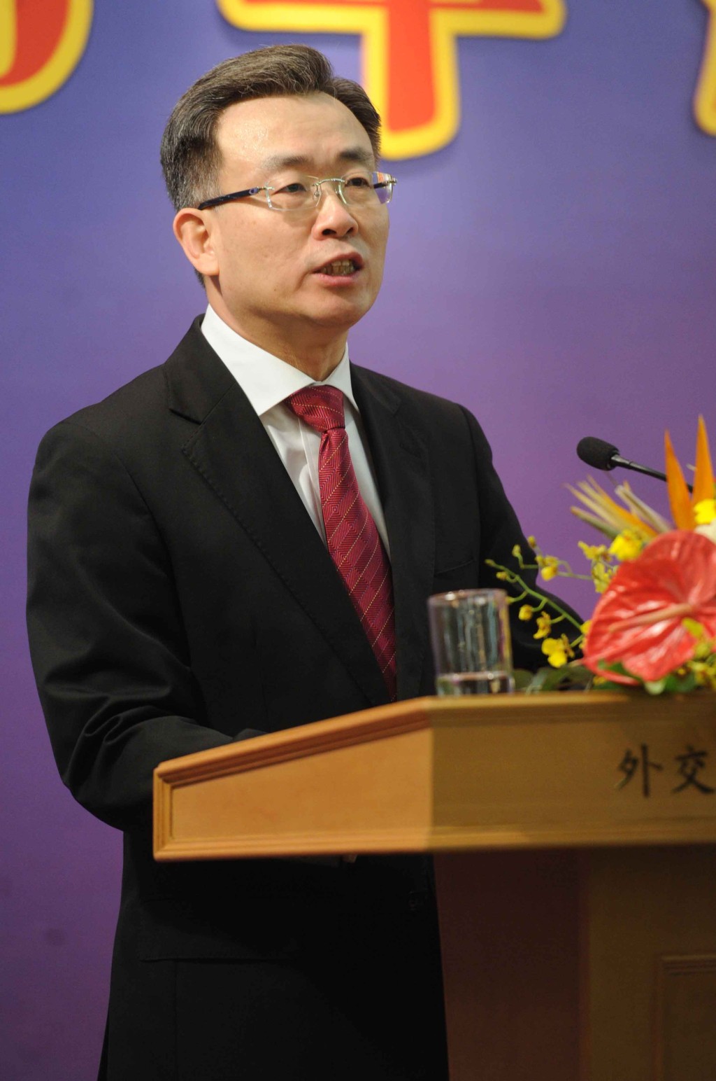 63歲的宋哲出身外交官，曾任外交部駐香港特派員。(中新社)