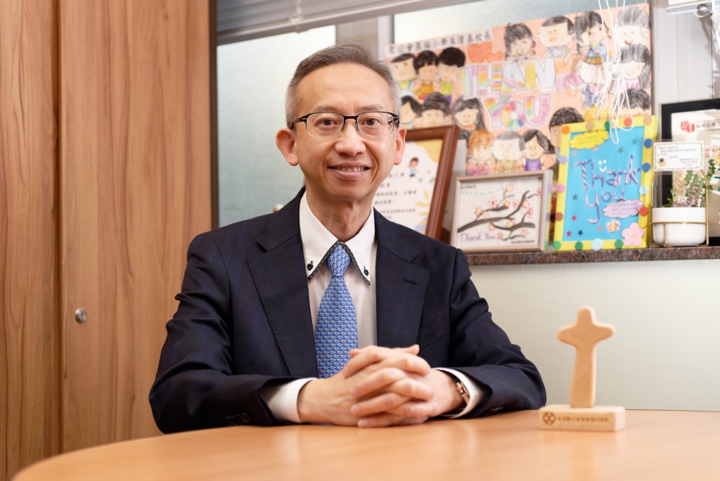 聖公會基福小學朱偉基校長（圖片來源：受訪者提供）