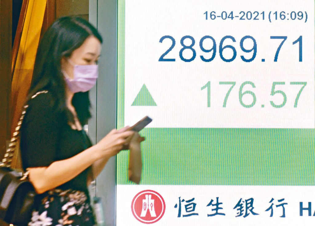 ■恒指昨日收報28969點，升176點，全周累升270點。