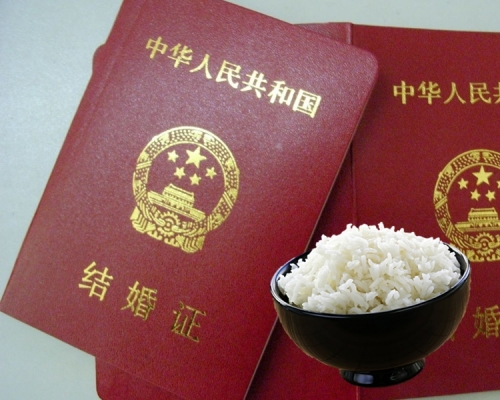 有人因為夫家煮飯太硬提離婚。