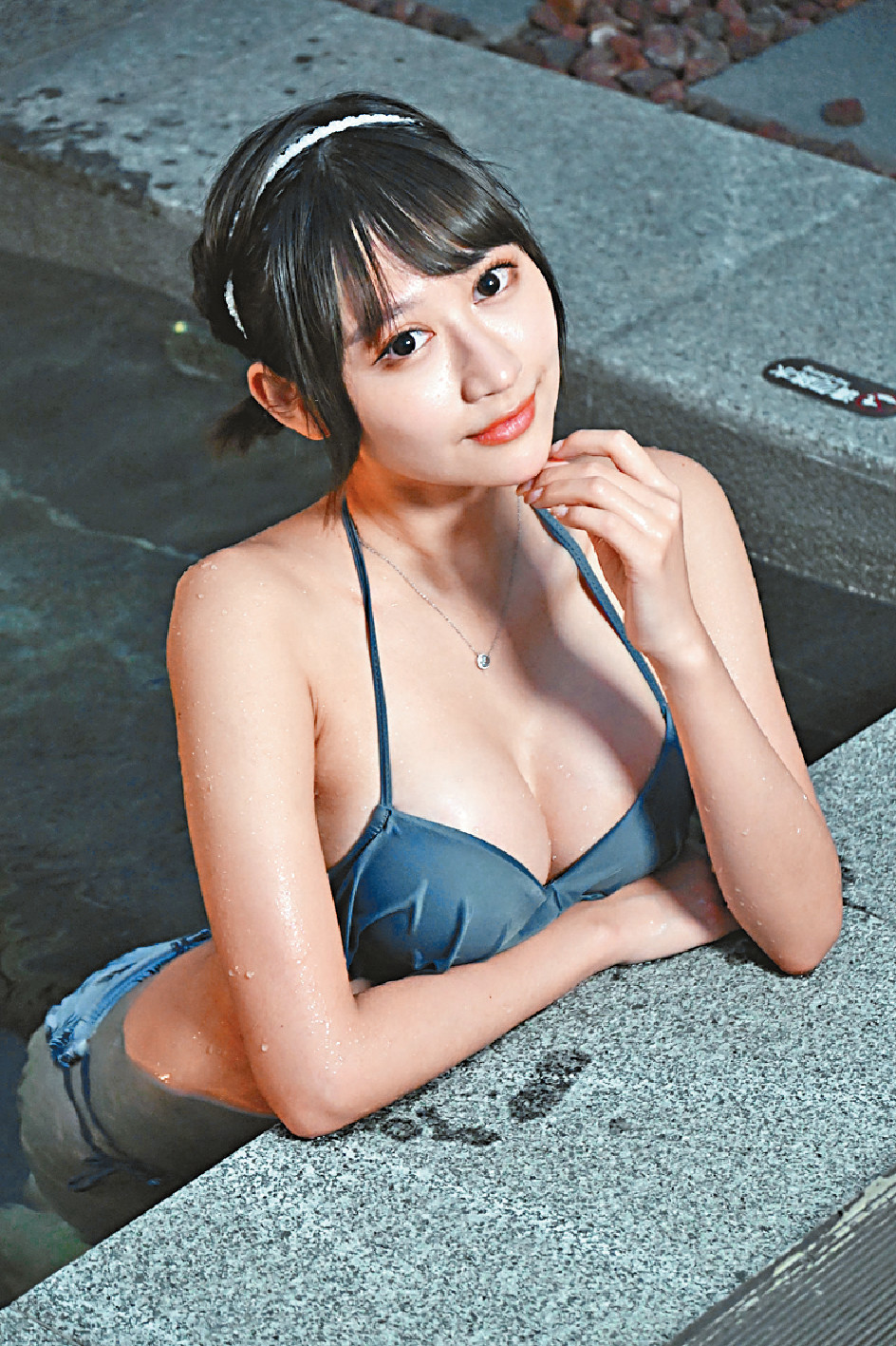 更添誘惑■Bonnie嘅濕水「愛美神導彈胸」,更加誘惑。 更添誘惑■Bonnie嘅濕水「愛美神導彈胸」,更加誘惑。
