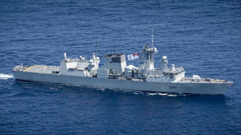 渥太华号。FB@HMCS Ottawa