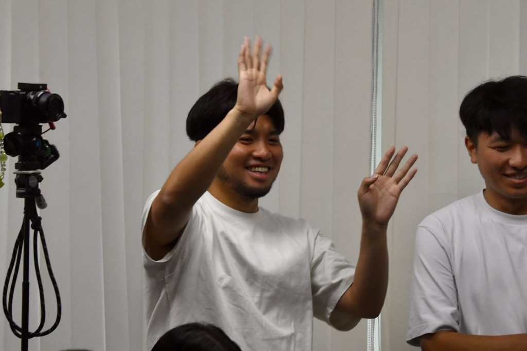 著名 YouTuber 許賢以「9Kick」名義,擔任球隊內容創作及市民推廣團隊成員。楊駿堯攝 著名 YouTuber 許賢以「9Kick」名義,擔任球隊內容創作及市民推廣團隊成員。楊駿堯攝