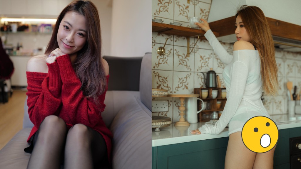 俞可程內褲上陣晒蜜大腿兼露股隙 27歲落選港姐成《東張西望》主持 又瞓又趴成新一代「最強body」