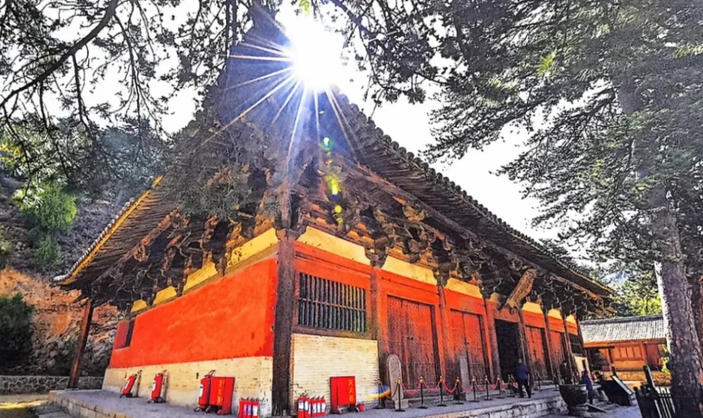 五台山佛光寺东大殿。 山西日报